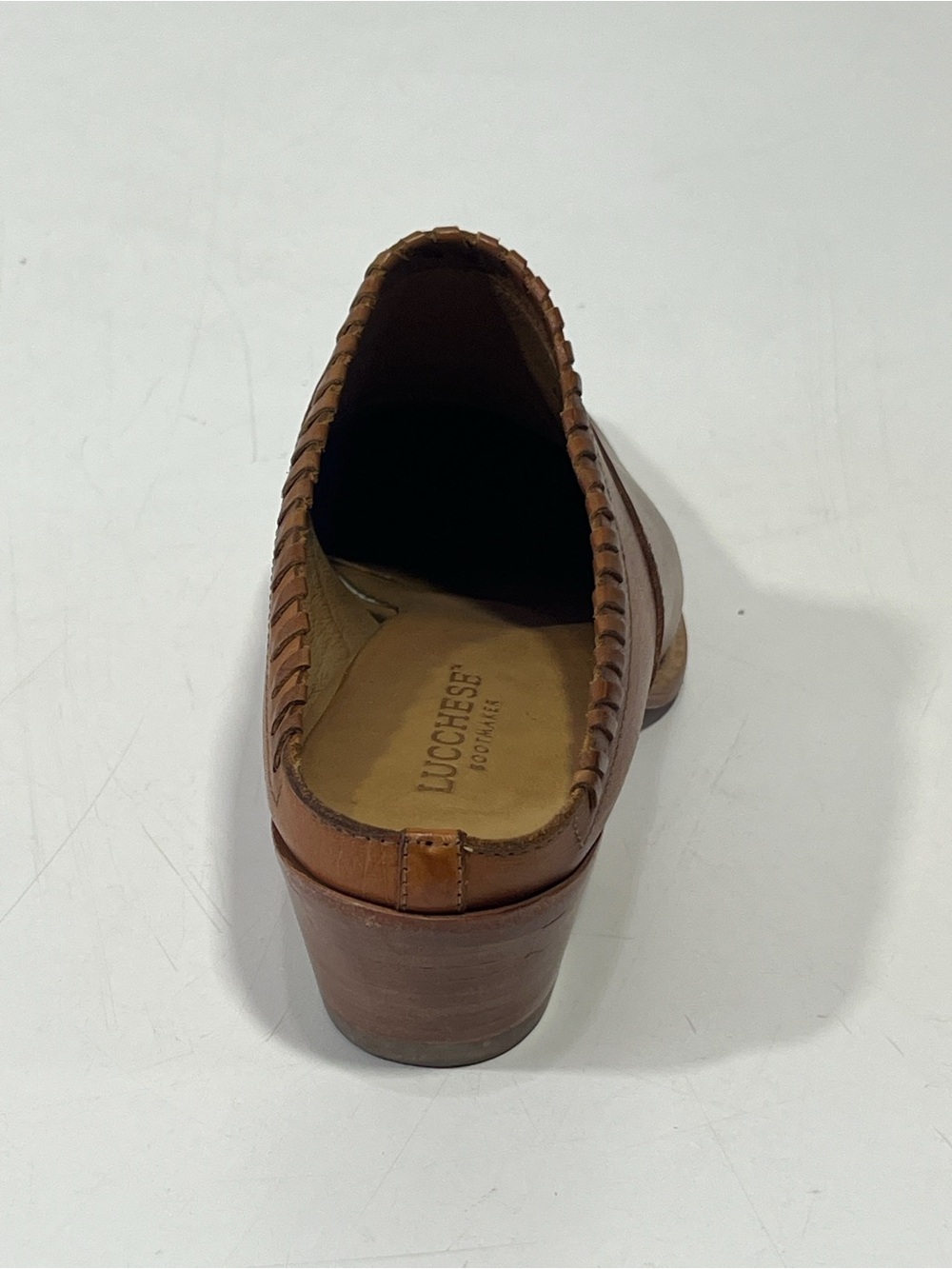 Brown Leather Slip-On Mules - Picture 14 of 15
